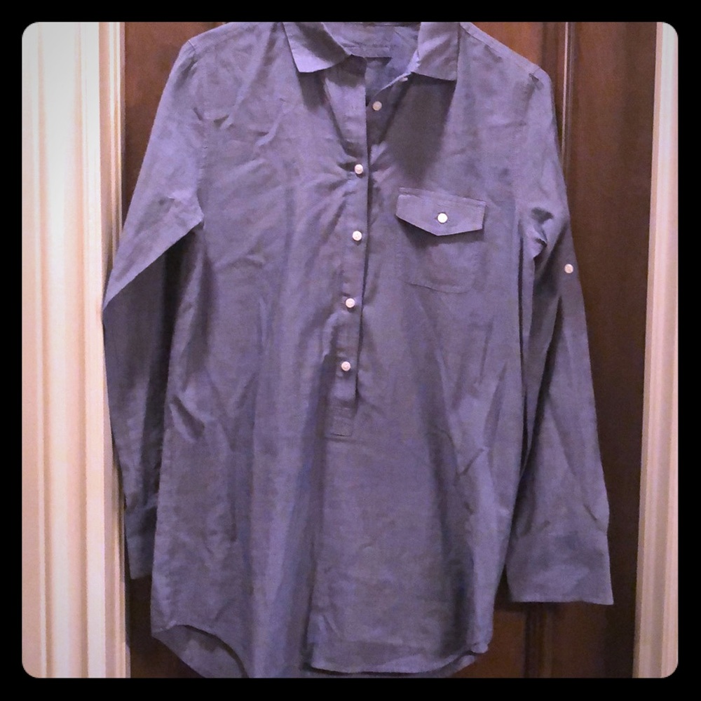 J Crew Chambray Tunic